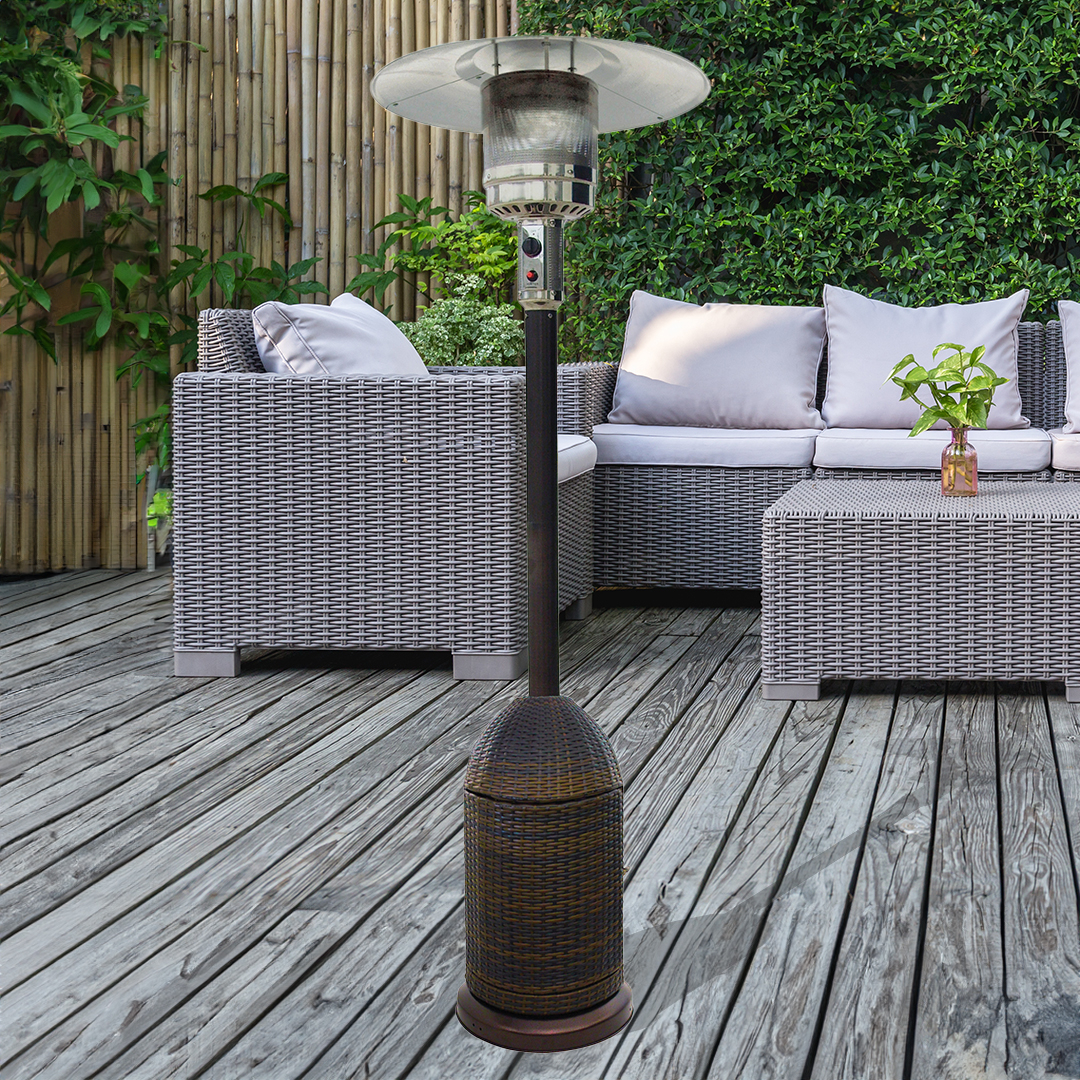 32 off on Alva Rattan Patio Heater OneDayOnly
