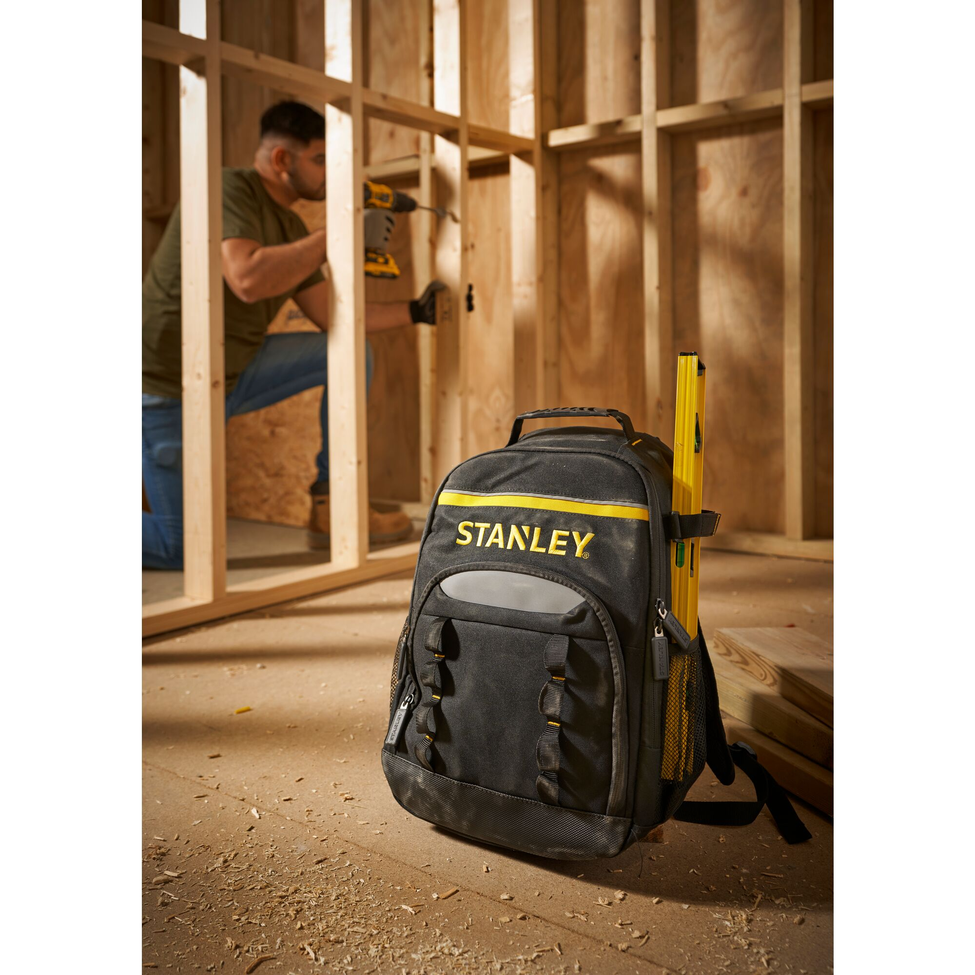 Stanley Rugged Tool Backpack Stanley Fatmax Backpack Bag Heavy - Main Image