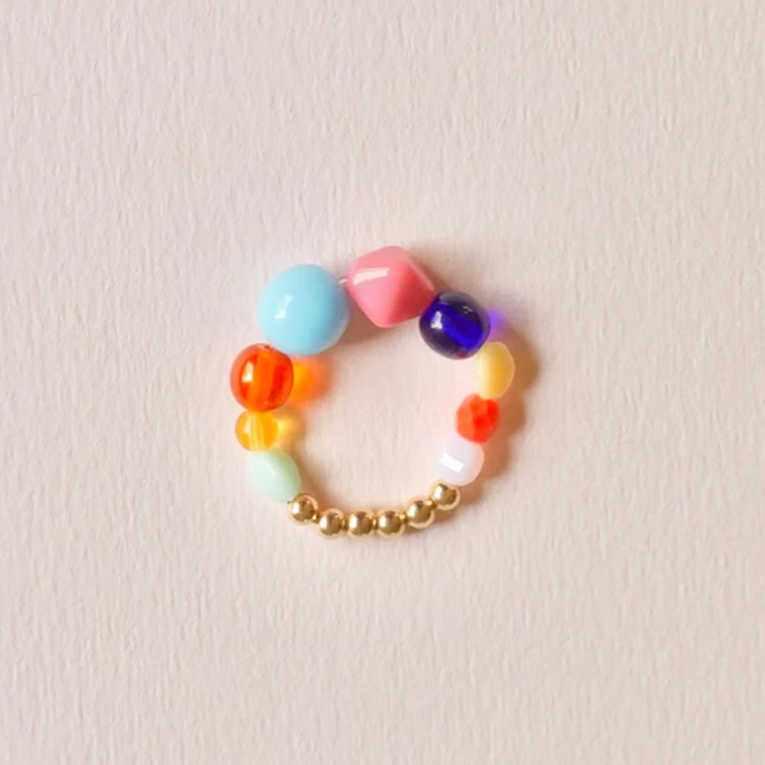 20 off on HandCrafted Glass Bead Rings OneDayOnly