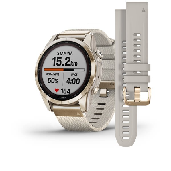 Cream Gold Titanium with Cream Nylon Band