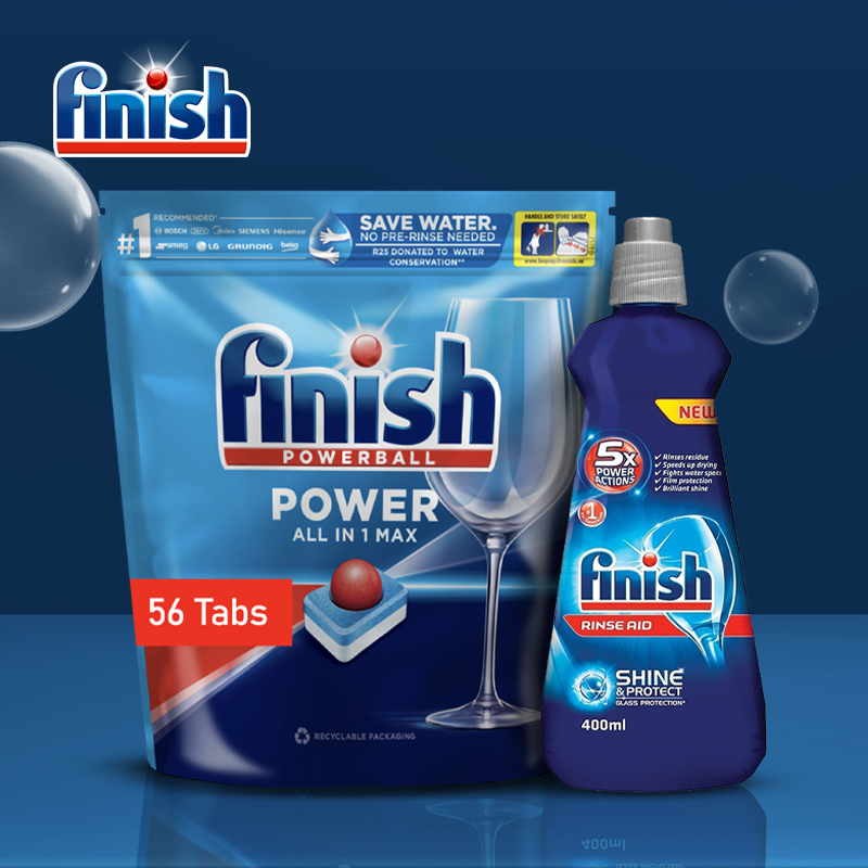 50 off on 56's Dishwashing Tablets & Rinse Aid OneDayOnly