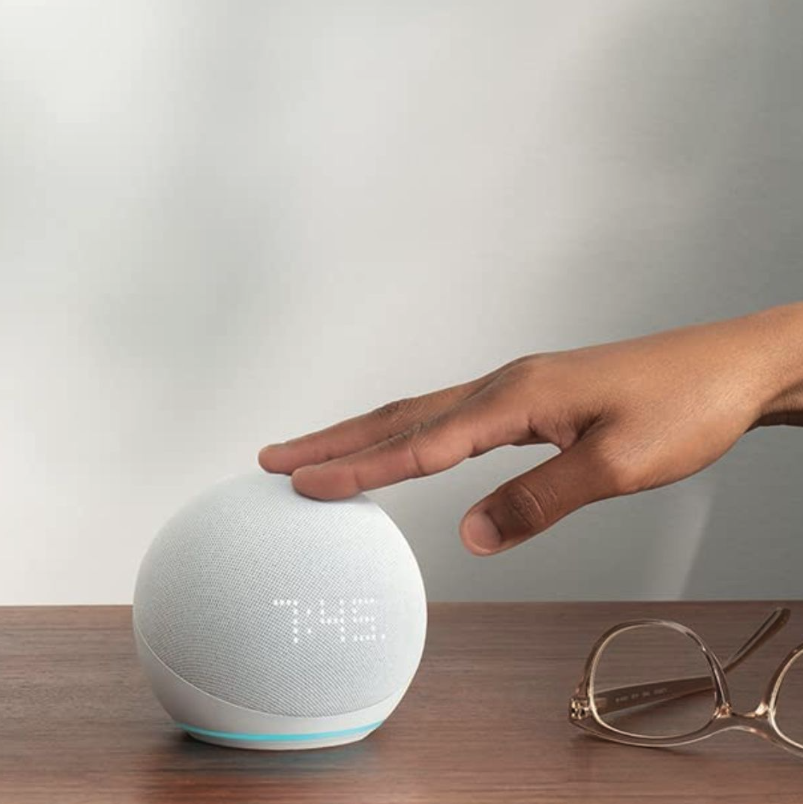 23% off on Amazon Echo Dot 5th Gen with Clock | OneDayOnly