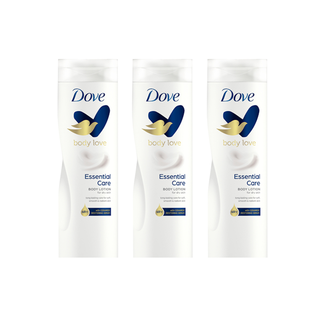 Dove 3x 400ml Body Lotions | OneDayOnly