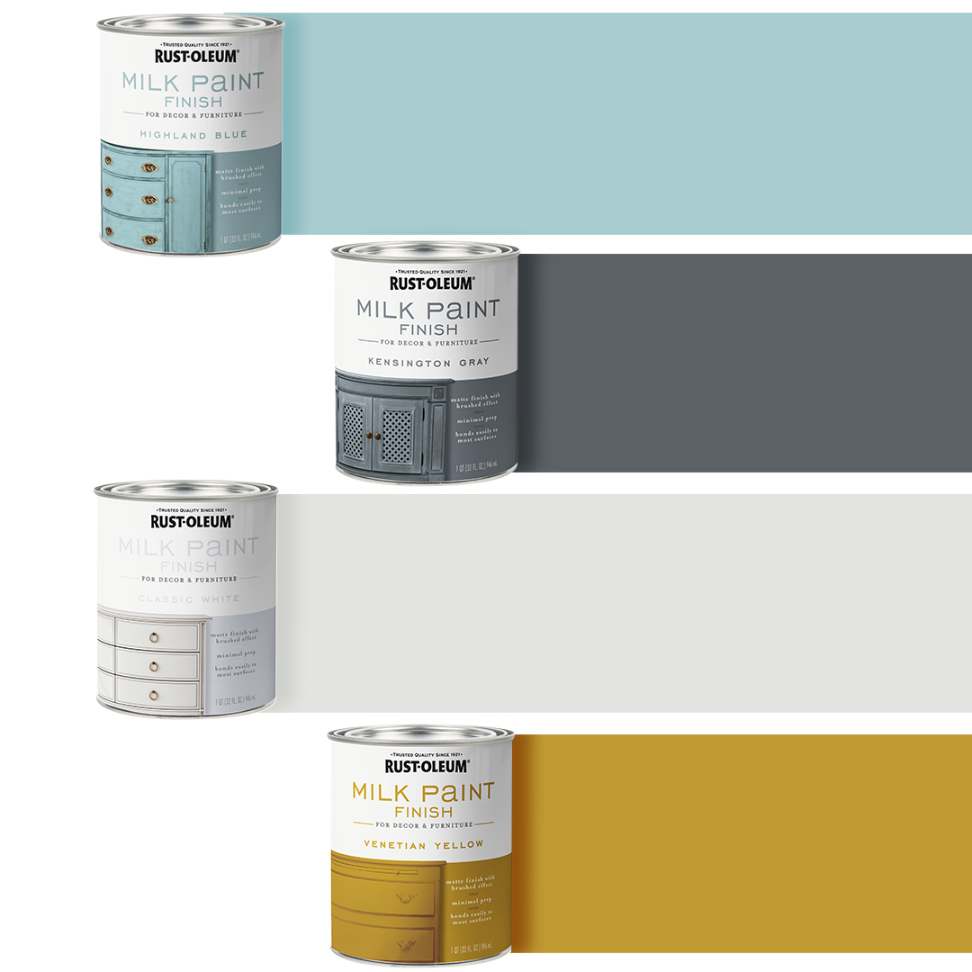 31 off on 4x 946ml Milk Paint Finish OneDayOnly