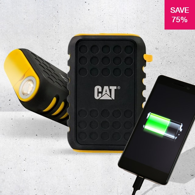 75% off on 10000mAh Active Urban Rugged Powerbank with Flashlight ...