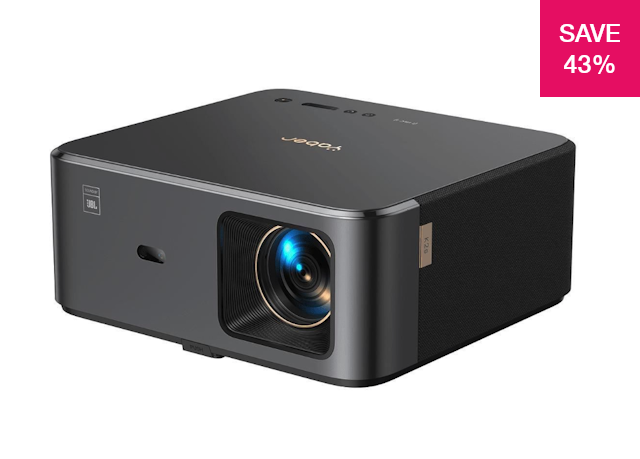 43% off on 4K Smart Projector with Speakers | OneDayOnly