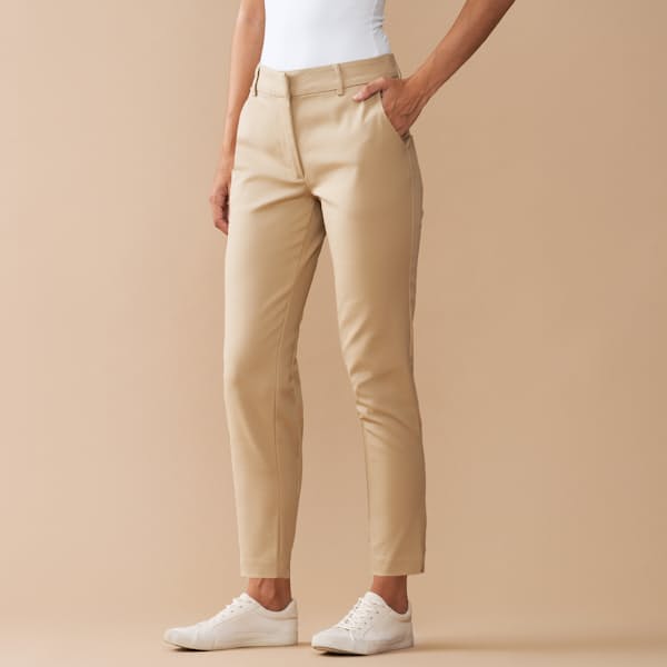 Ladies Amina Straight Fit Trousers