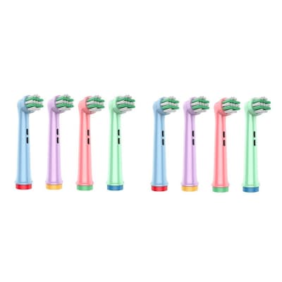 2x 4's Kids Oral-B Compatible Toothbrush Heads