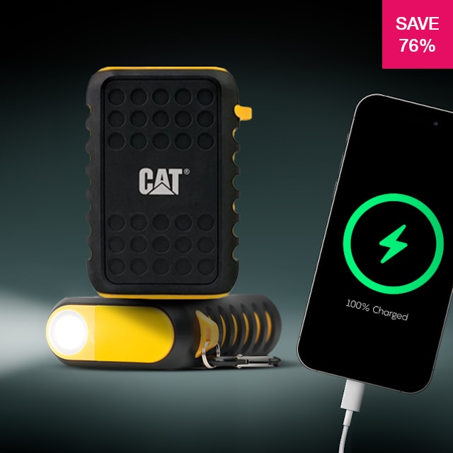 76% off on 10000mAh Active Urban Rugged Powerbank with Built-In ...