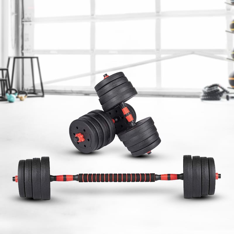 29 off on Everlast 30KG Vinyl Dumbbell Set OneDayOnly