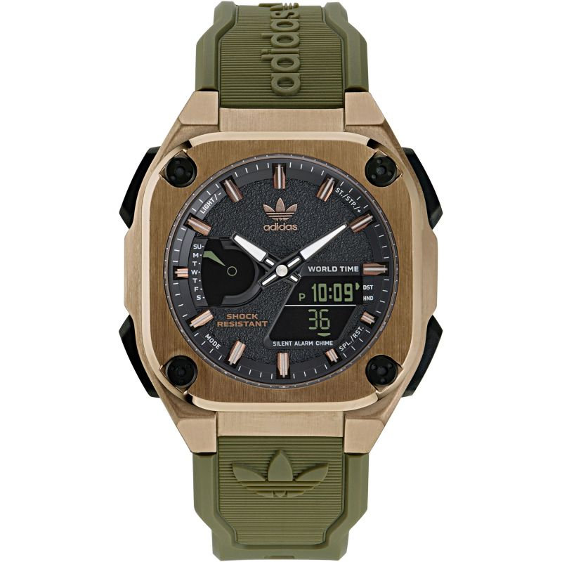 58% off on adidas Unisex IP Bronze SST Watch | OneDayOnly