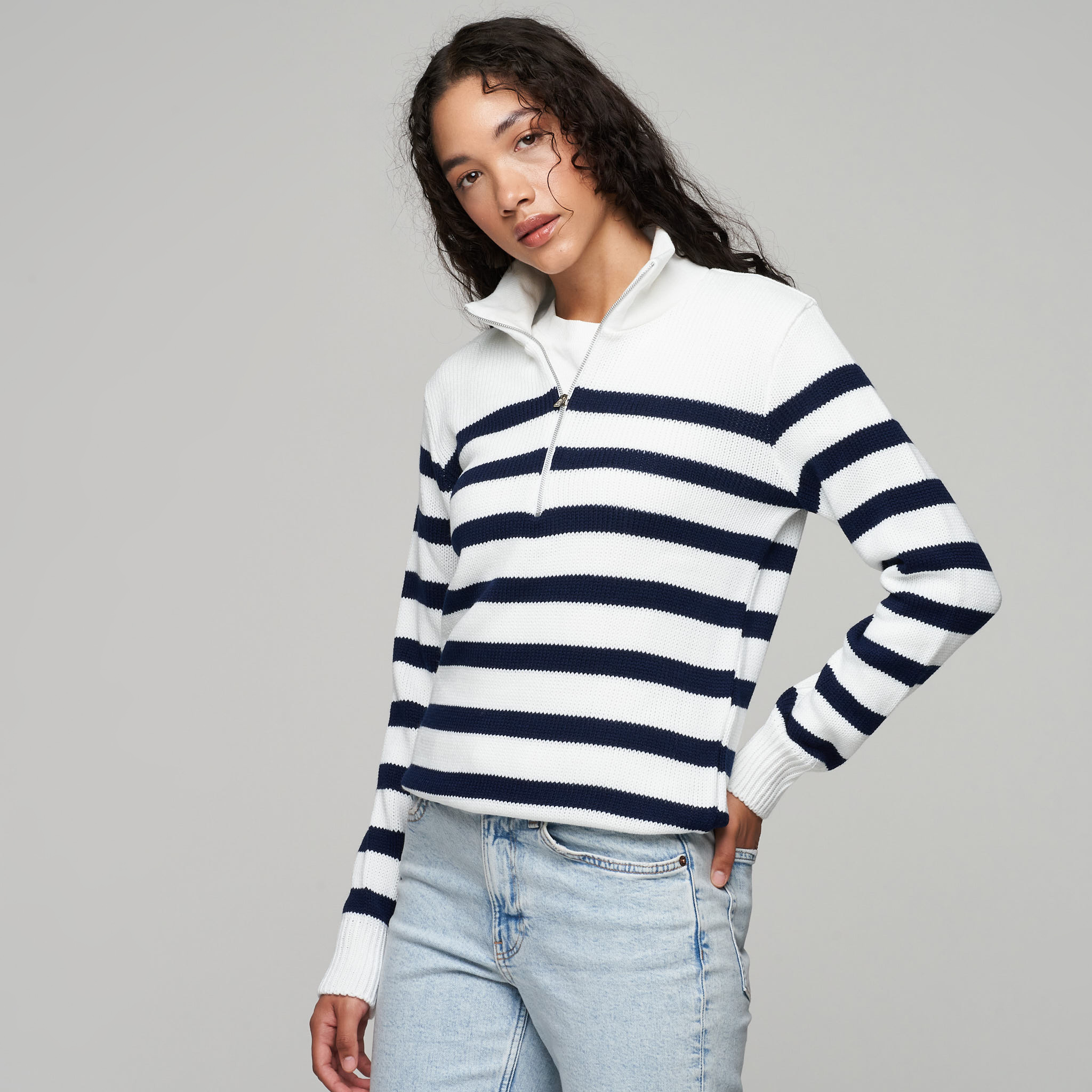 53% off on Men's or Ladies Zip Sweater | OneDayOnly