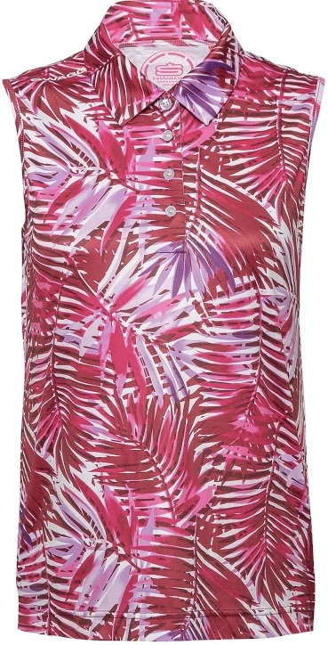 Ladies Island Sleeveless Golfer Polo Shirt