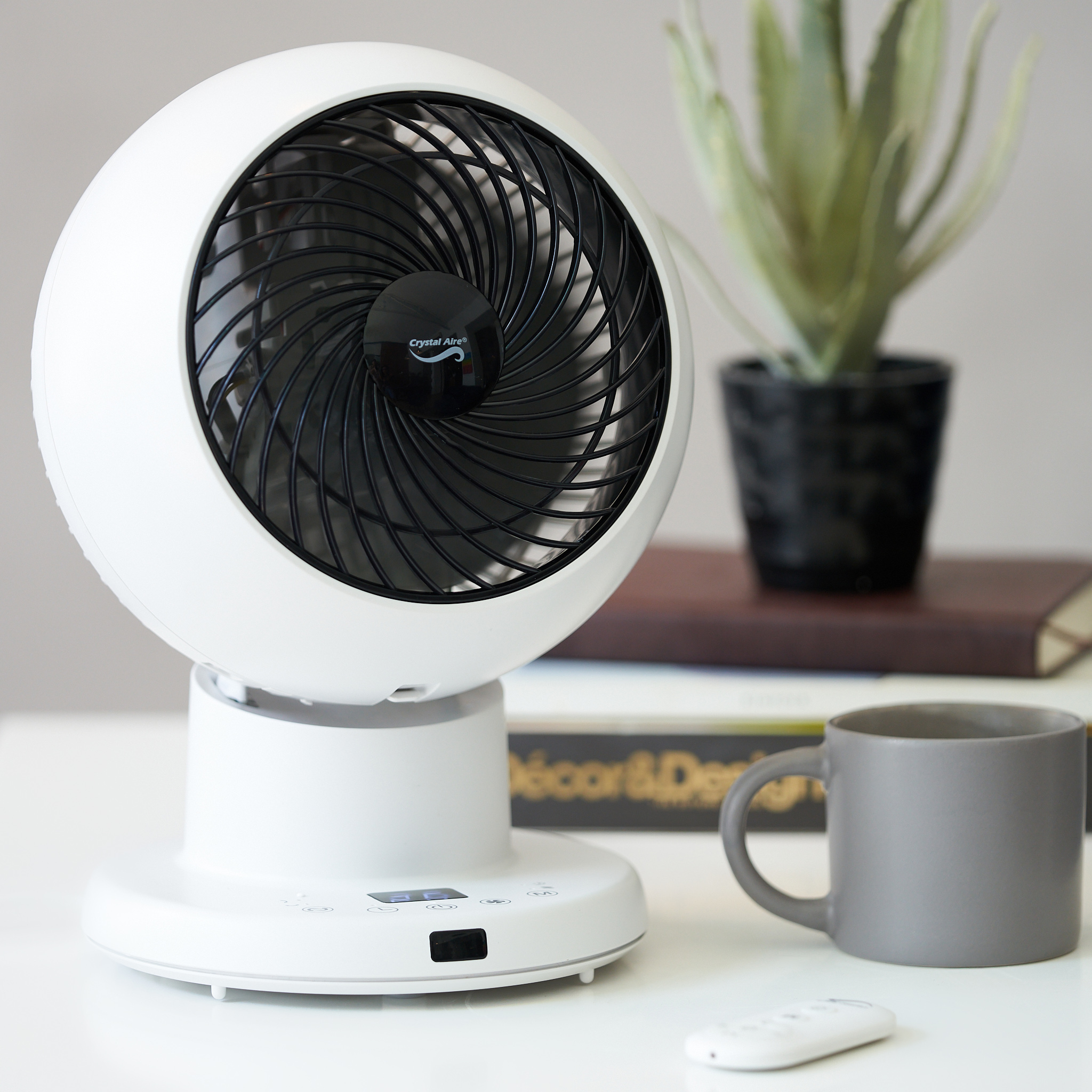 Turbo Cool Oscillating Fan with Remote