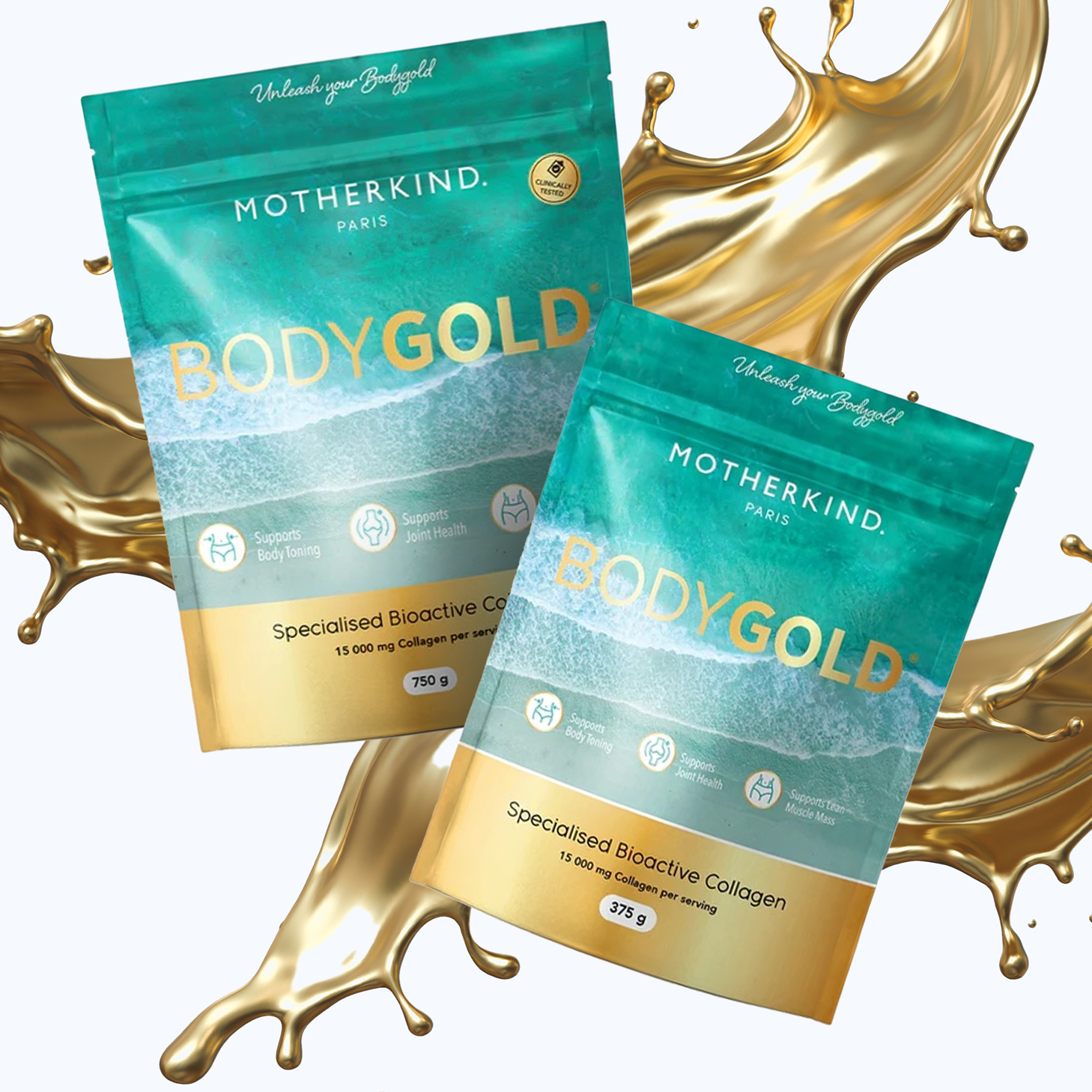 375g or 750g BodyGold Collagen Peptides