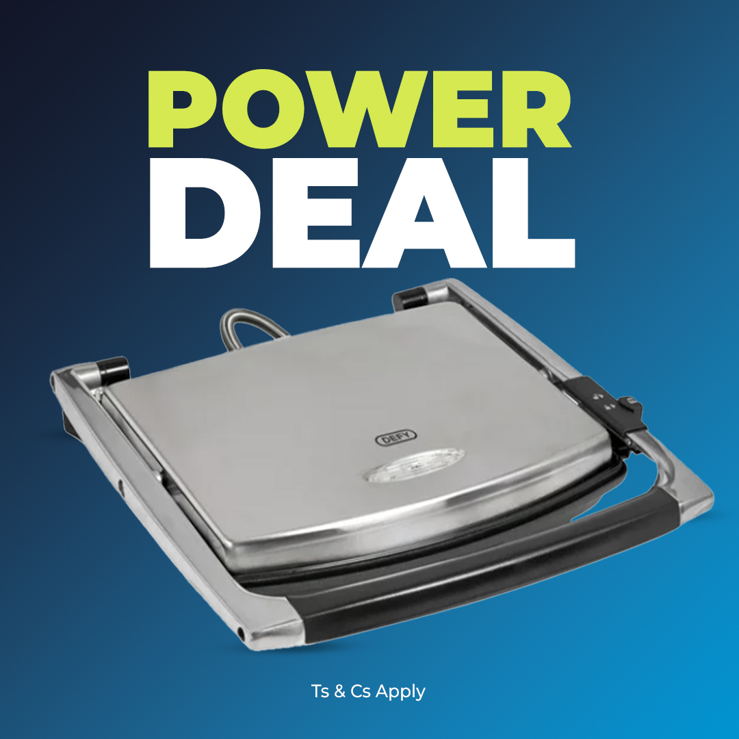 62 off on Defy 4Slice Sandwich Press OneDayOnly