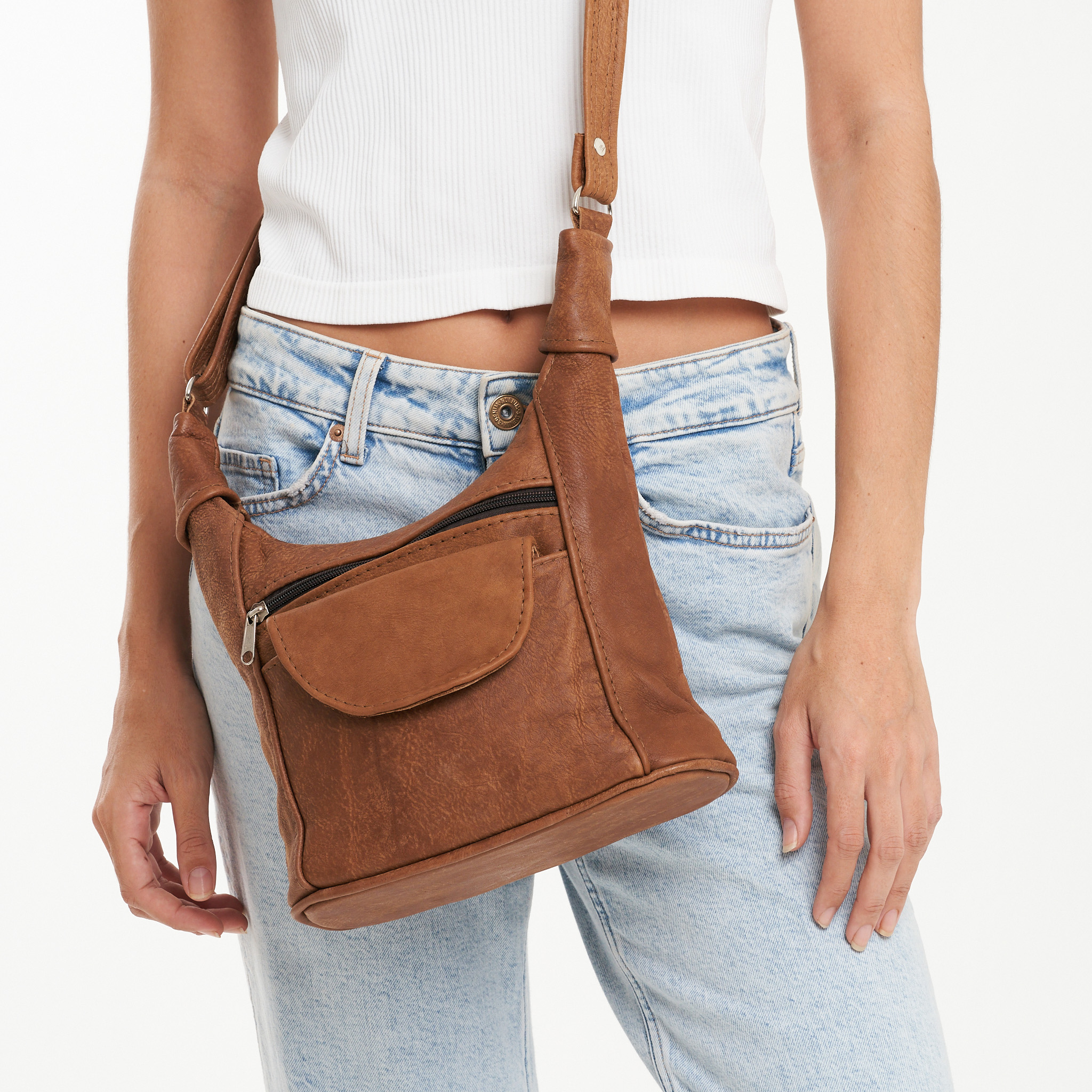 Genuine Leather Chiara Crossbody Bag