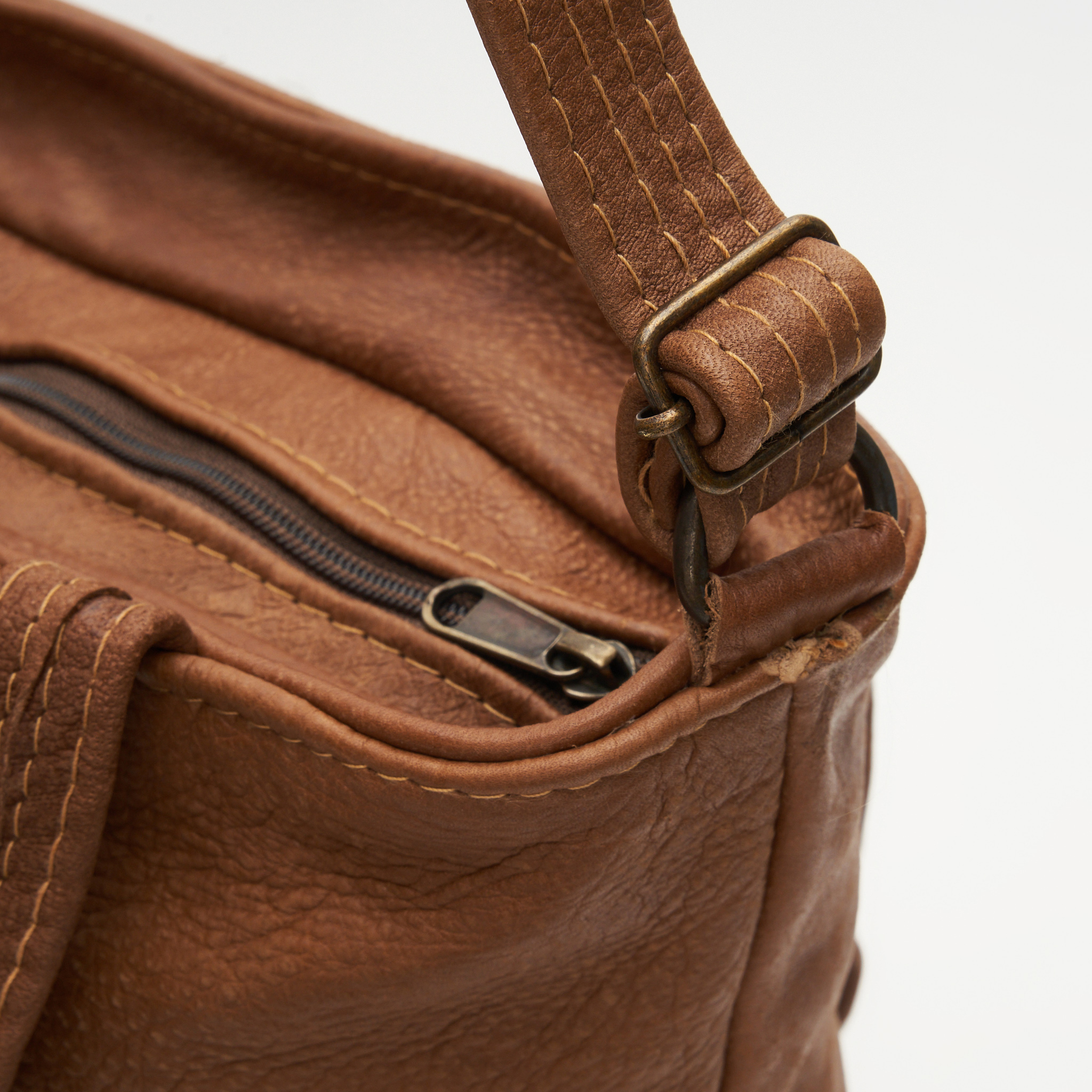 50% off on Earthling Leather Adjustable Handbag | OneDayOnly
