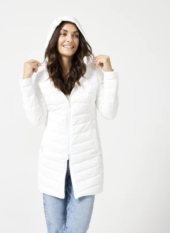 ladies duck down puffer jackets