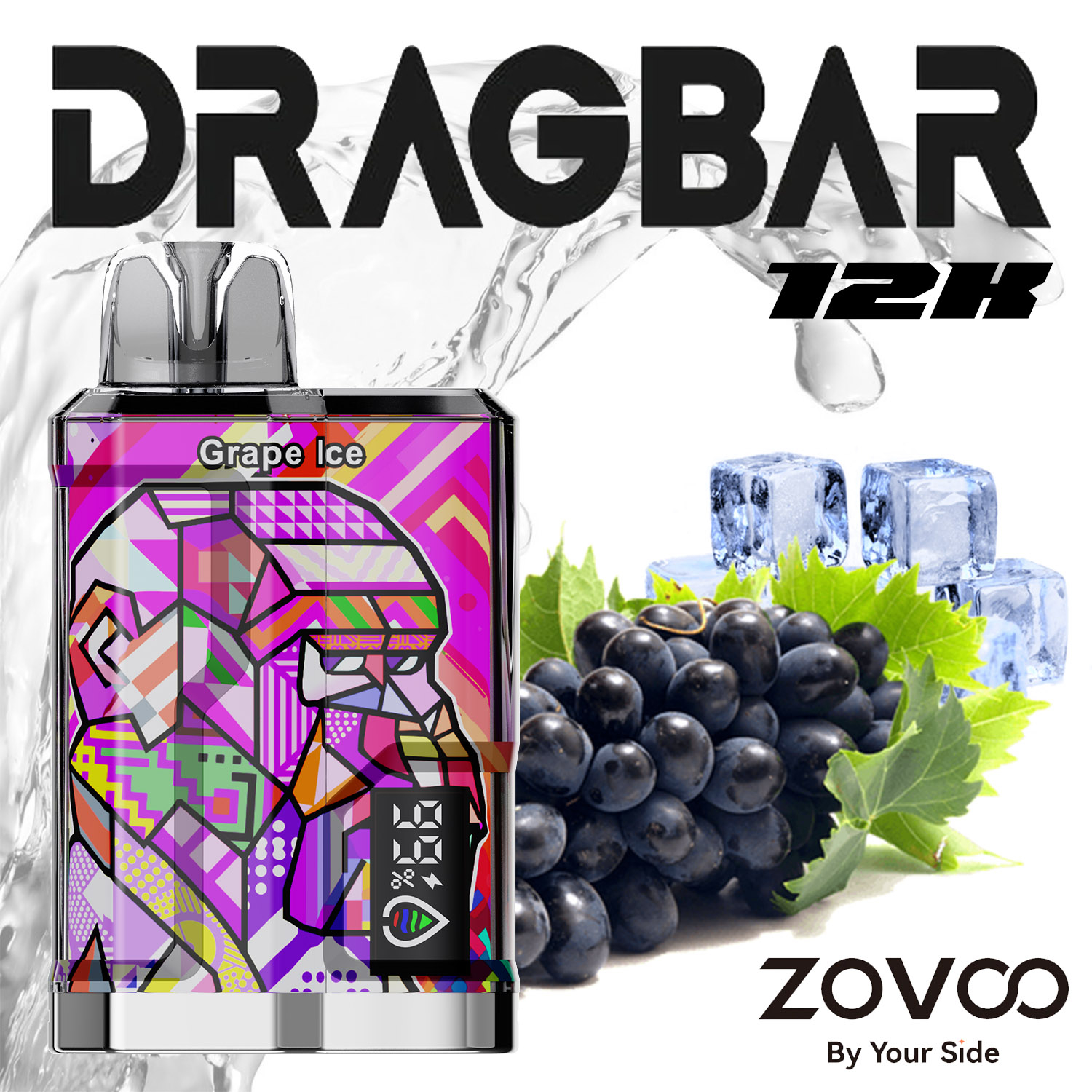 Drag Bar 3x 50 mg 12000 Puff Disposable Vapes | OneDayOnly