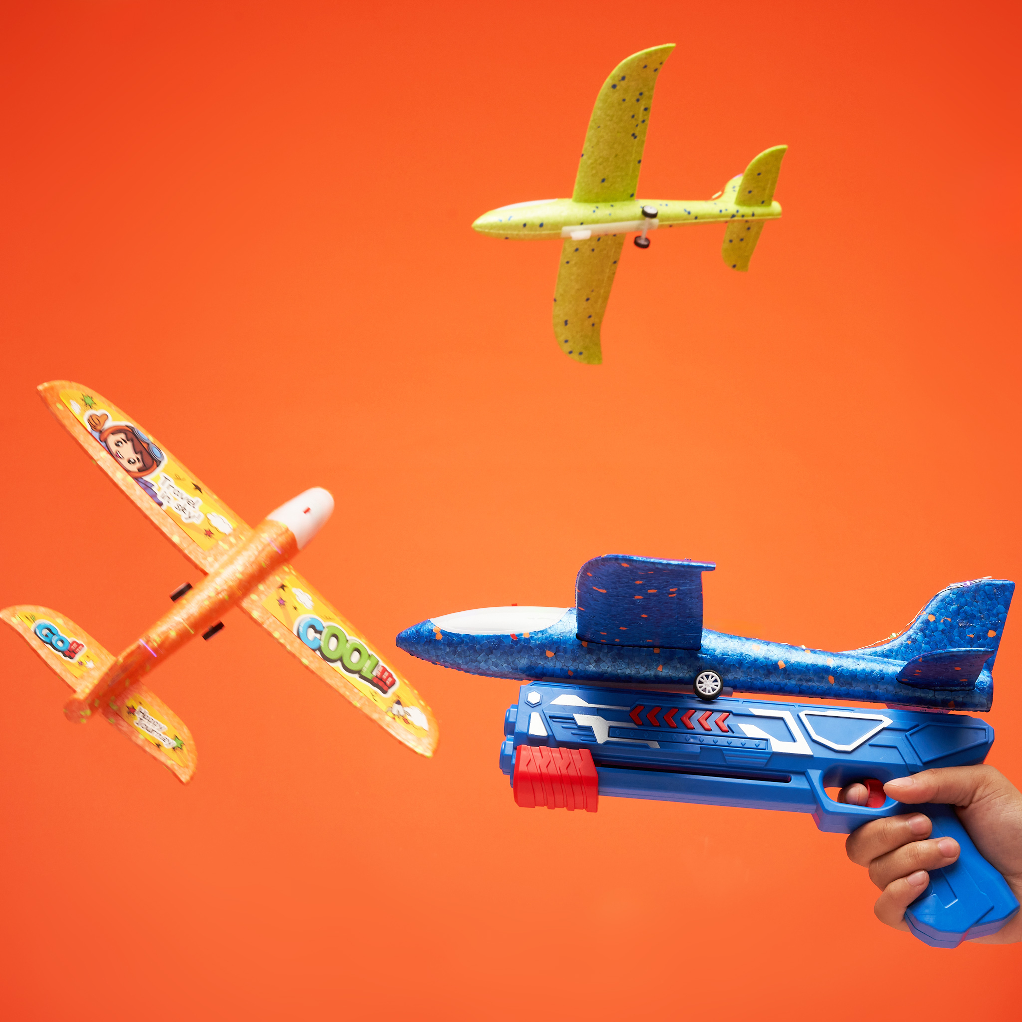 57% off on 4-Piece Airplane Launcher Toy OneDayOnly