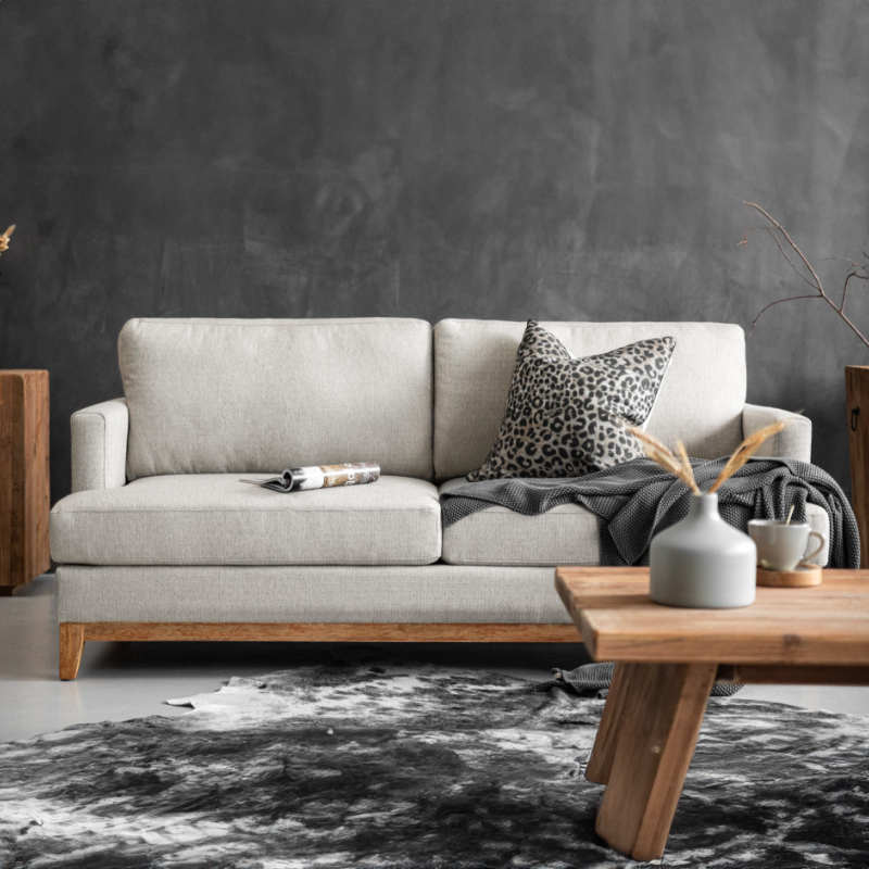 Flint Fabric Couch