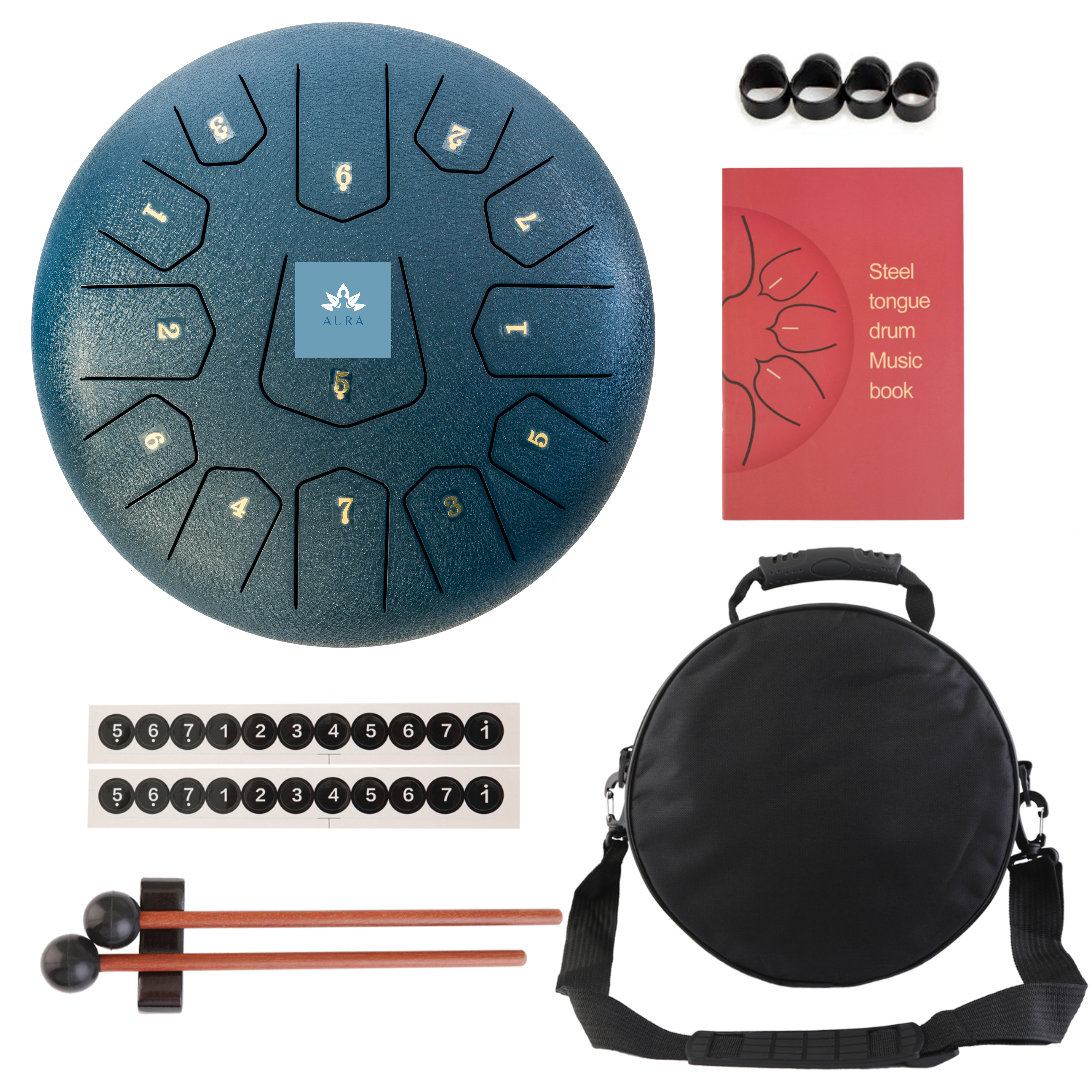 Carbon Steel Tongue Drum Set