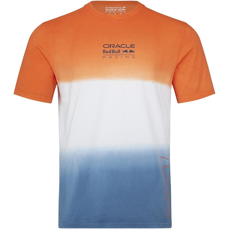 Max Verstappen Driver - Orange/White/Blue T-Shirt