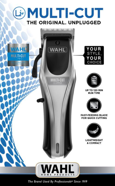 Multi Cut Cordless Hair Clipper Kit: