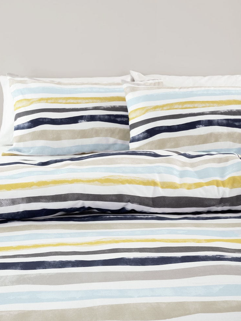53% off on Linen House Brock Duvet Cover Set OneDayOnly