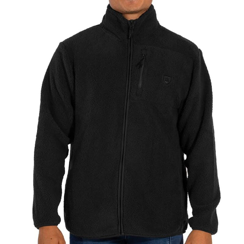 Men's Rowless Zip-Thru Jacket Charcoal