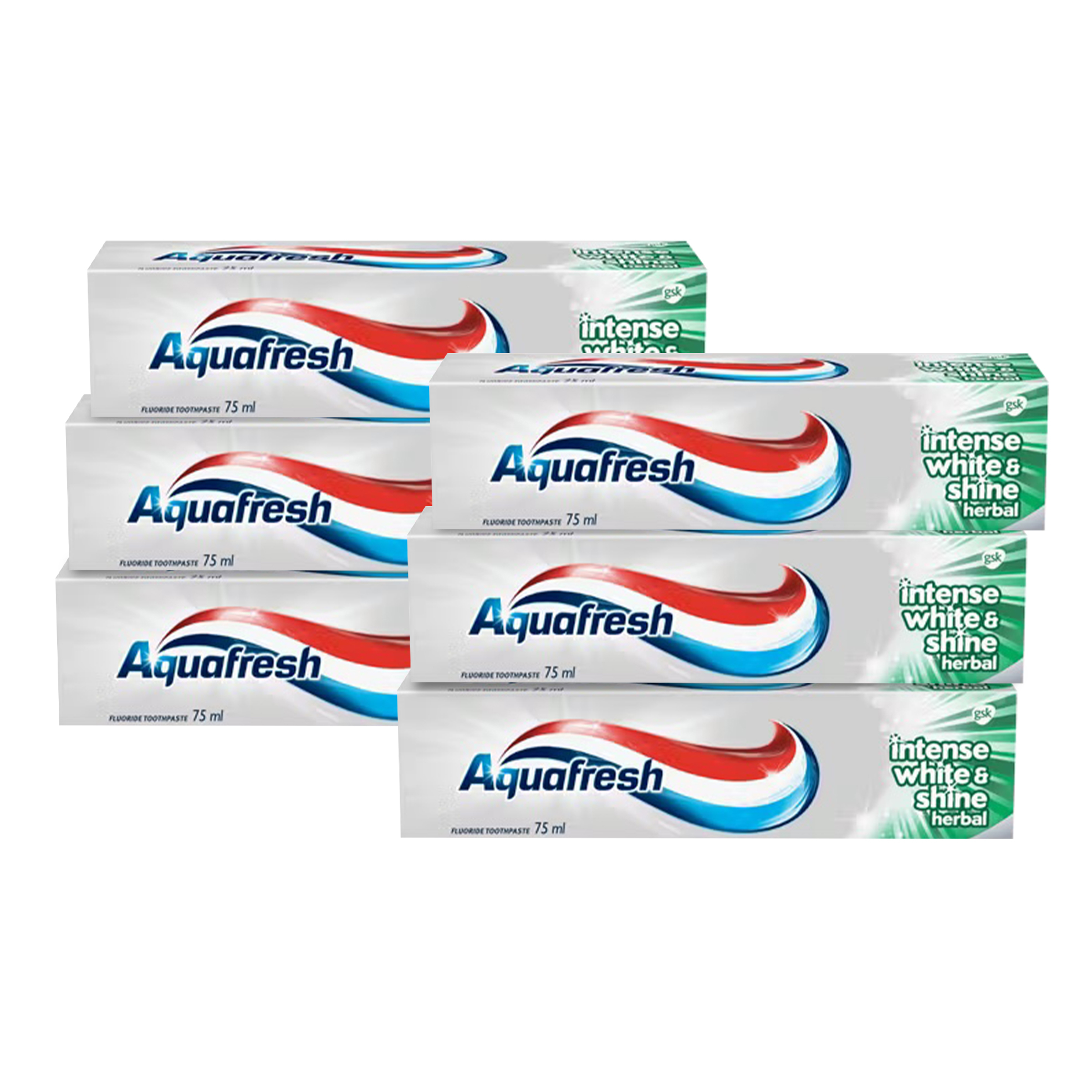 17% off on Aquafresh 6x 75ml Toothpastes | OneDayOnly