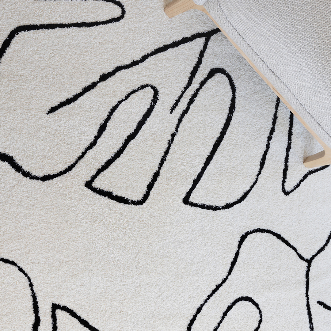 35% off on Hertex Monstera Sketch Rug | OneDayOnly