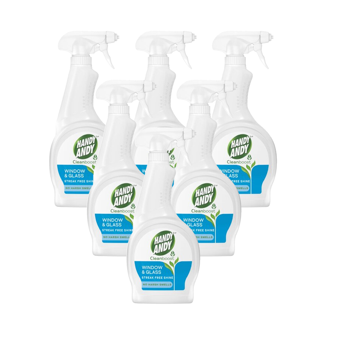 6x 500ml Ultrafast Trigger Window Cleaners