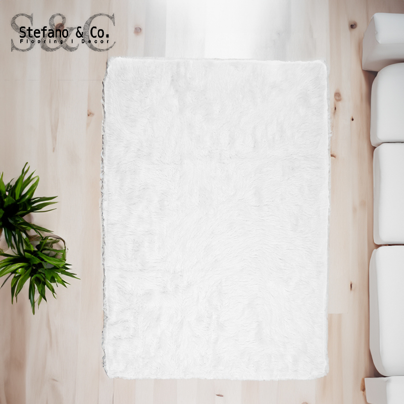 Faux Fur Mongolian Rug