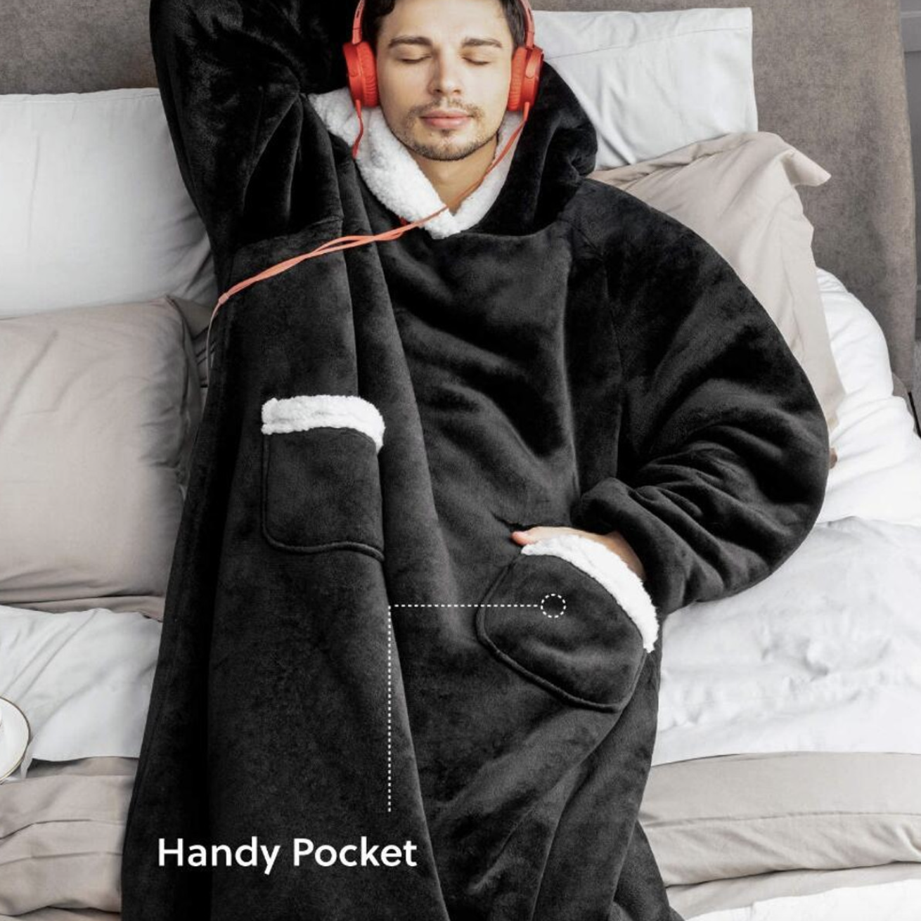 40% off on 2x Oversized Plush Blanket Hoodies | OneDayOnly