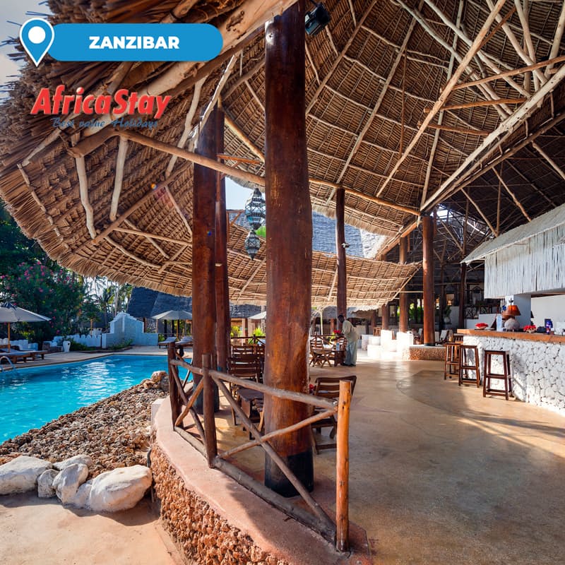 7-Night Stay at 4* Diamonds Mapenzi Beach Resort Zanzibar Per Couple