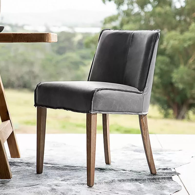 Storm Leather Dining Chair