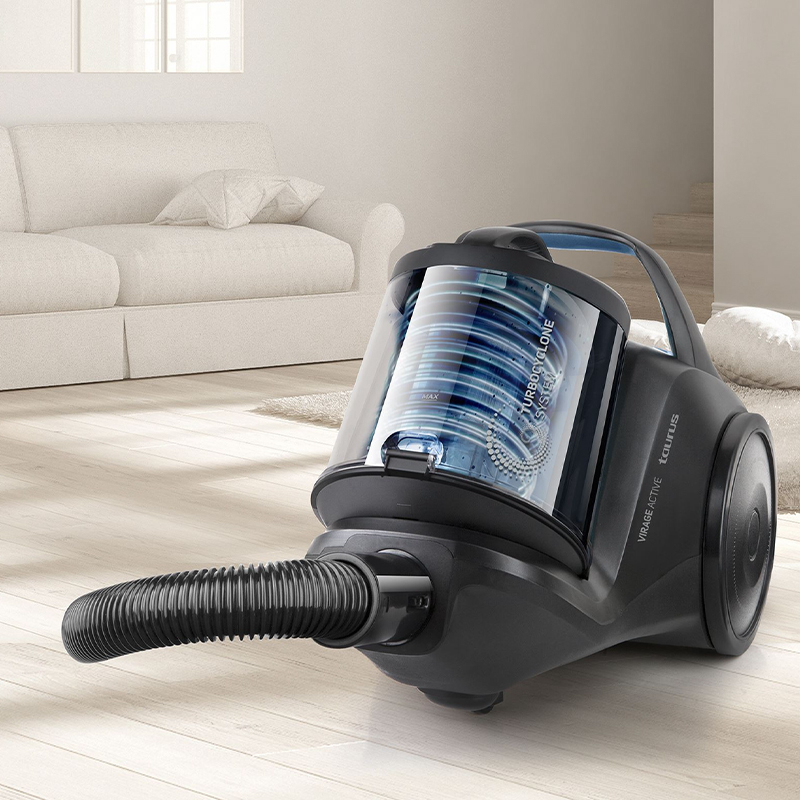 2L 800W Plastic Blue Vacuum Cleaner (Model: 948992)