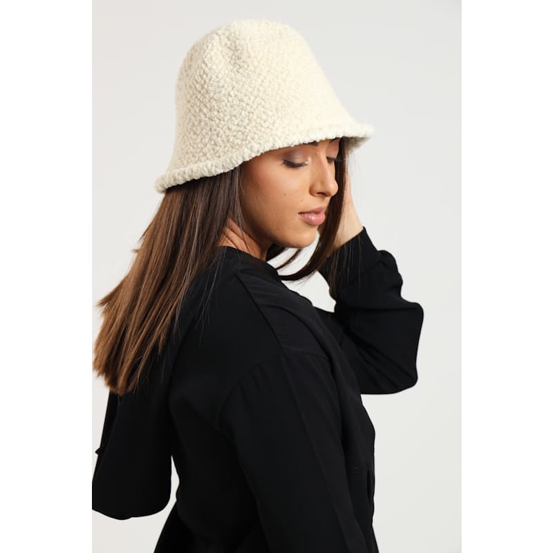 26% off on Ladies Panama Fluffy Bucket Hat OneDayOnly