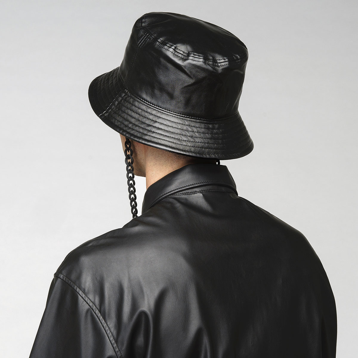 75% off on Kangol Faux Leather Bucket Hat | OneDayOnly