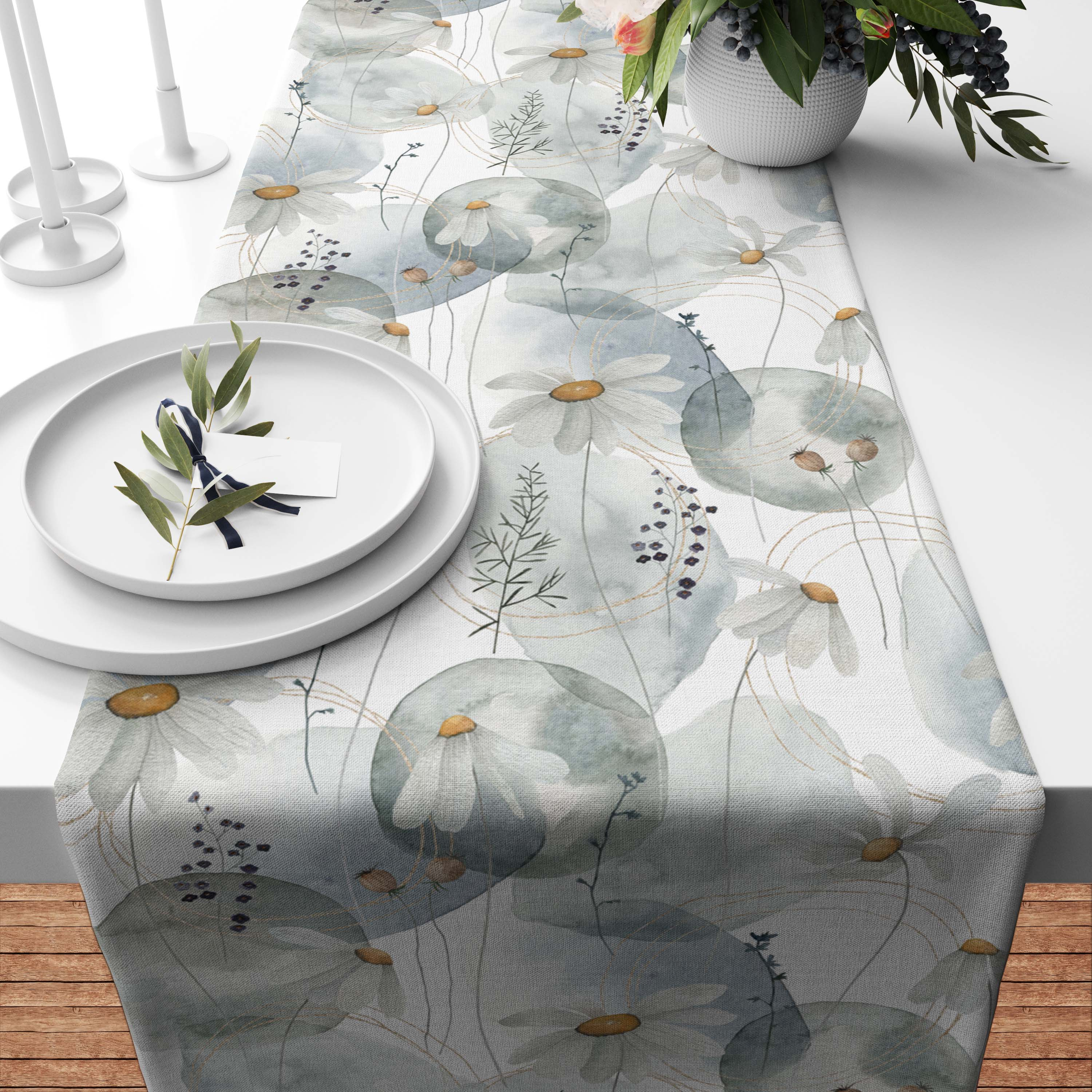 PVC Printed Table Runner
