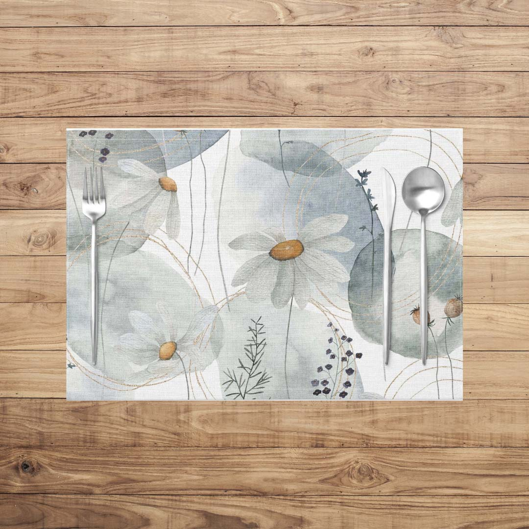 6x PVC Trendy Placemats