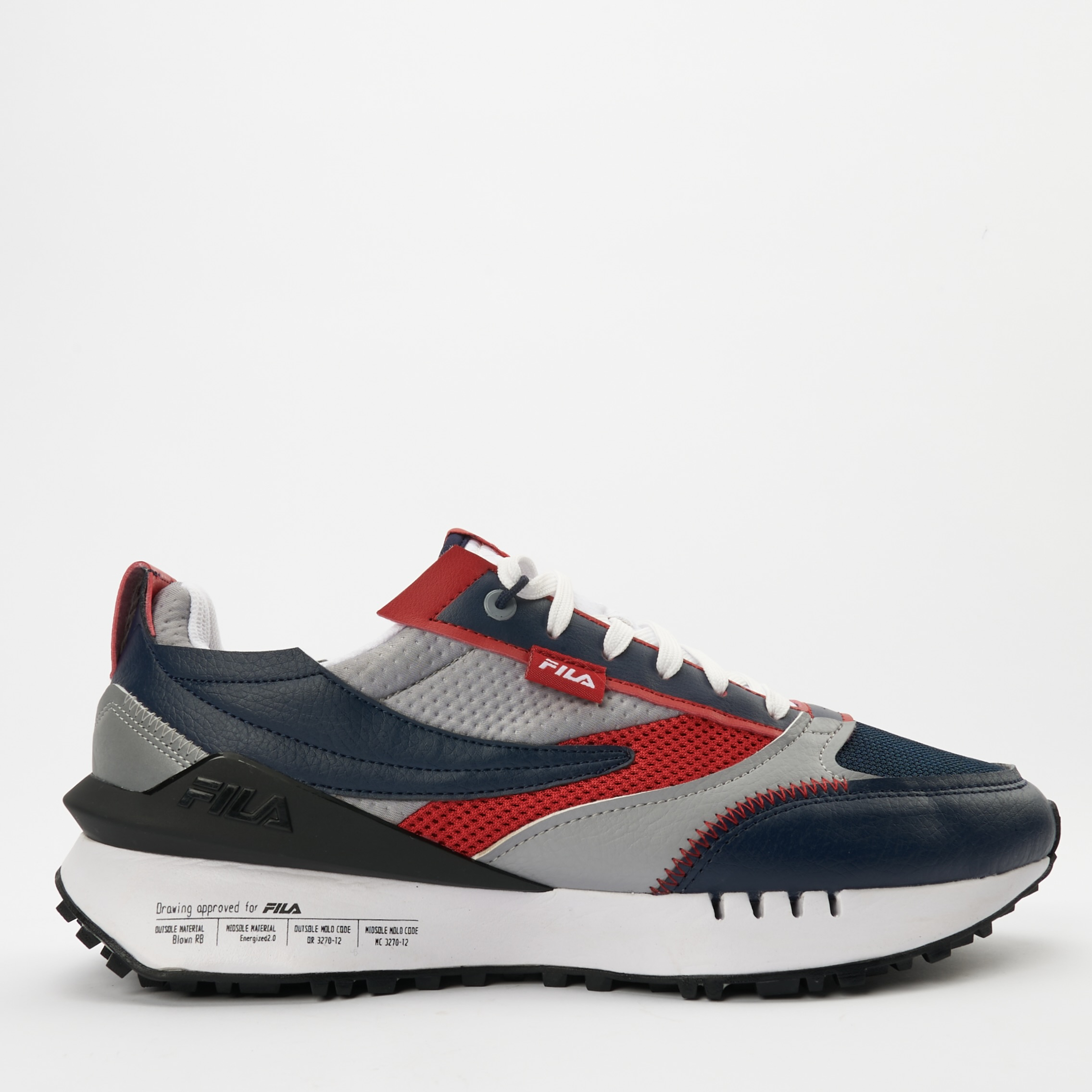 Midnight Sail/Blue Fox/Fila Red