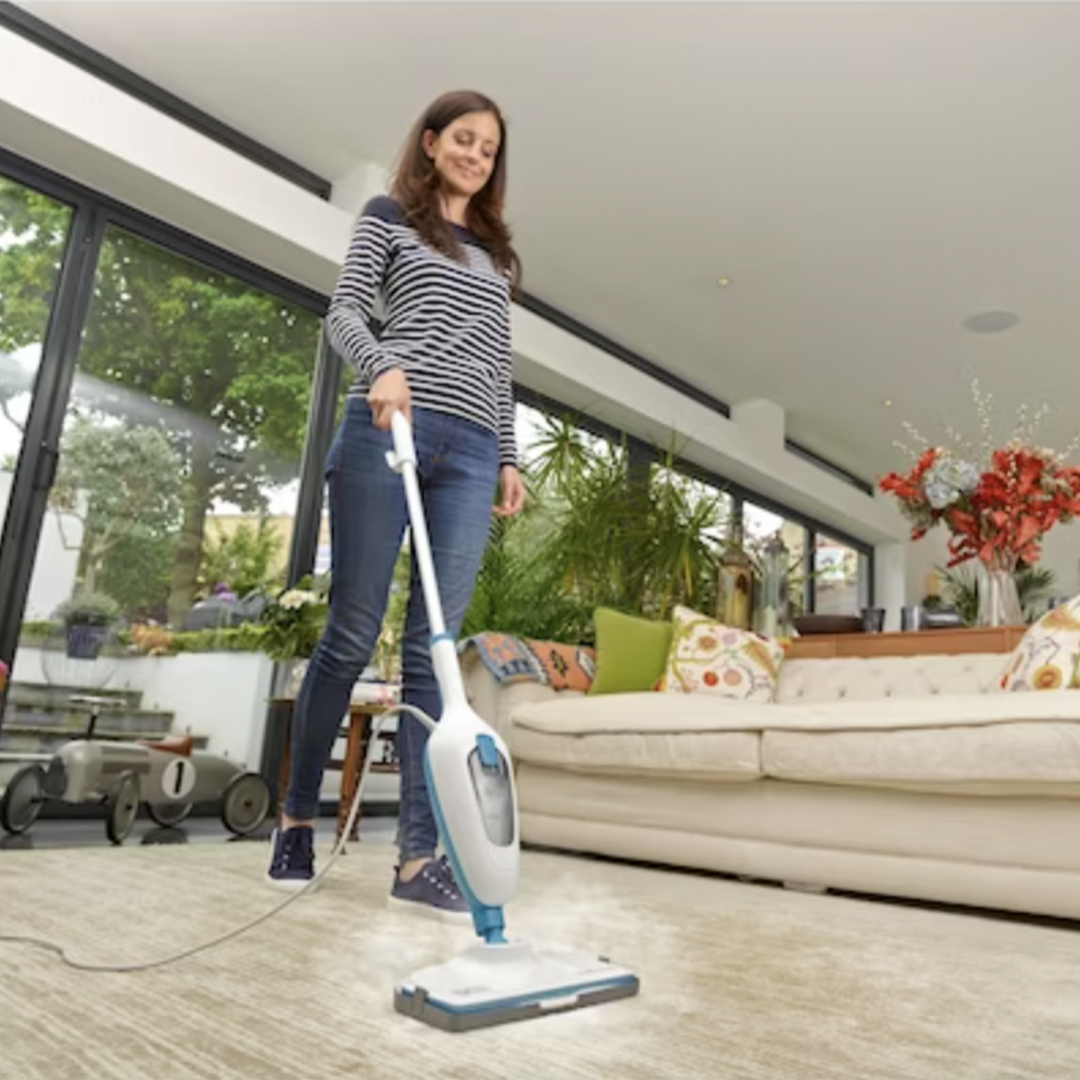 1300W 10-in-1 Steam Mop (Model: FSMH13E10-QS)