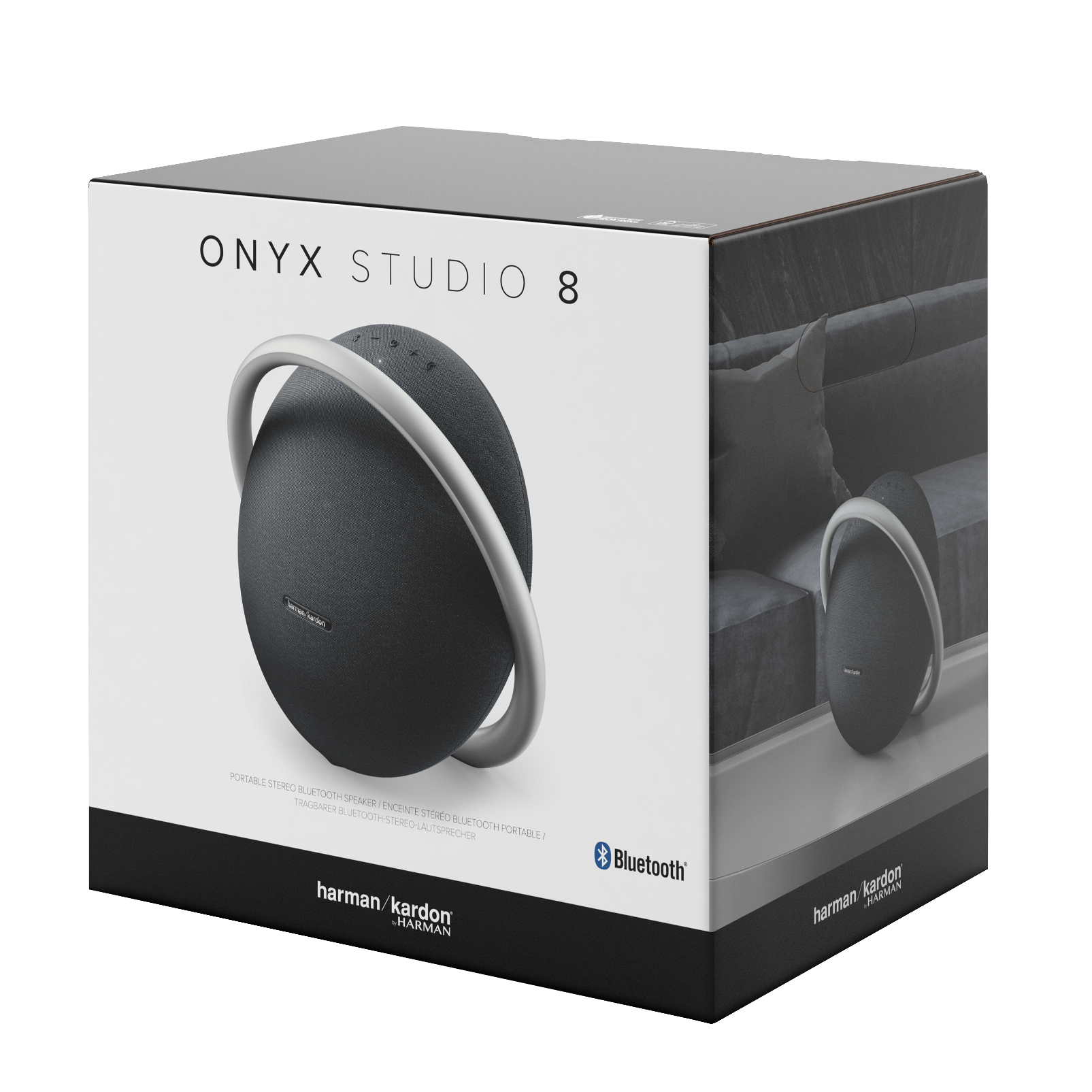 新品未開封　harman/ kardon Harmon Kardon Onyx Studio 8 Bluetooth Speaker - Champagne – New World スピーカー・ウーファー