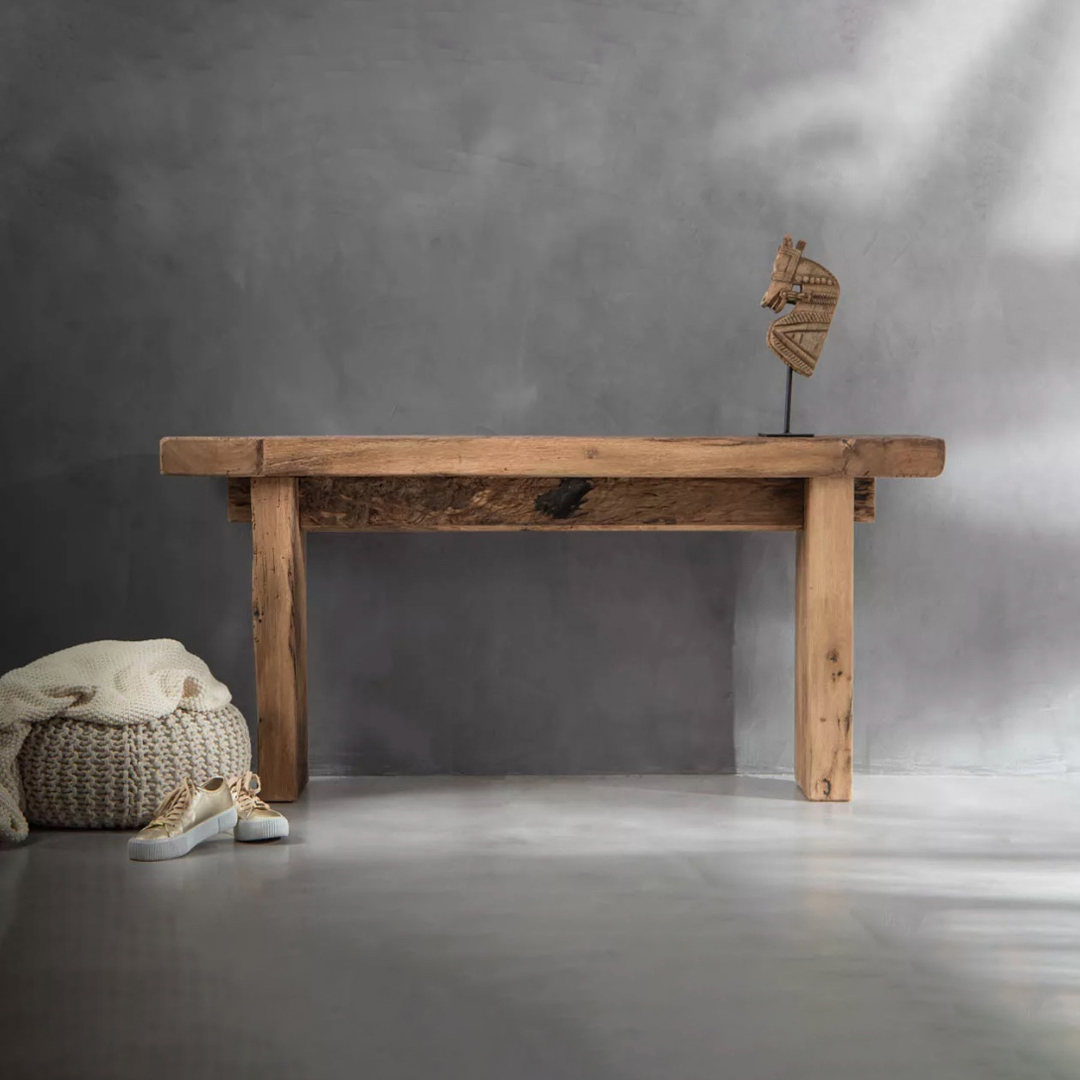 Reclaimed Oak Console Table