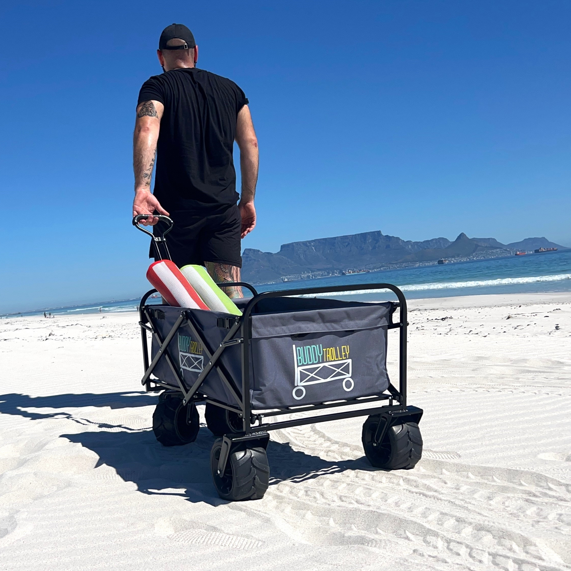 4x4 Jaguar Trailblazer Trolley with Cargo Net