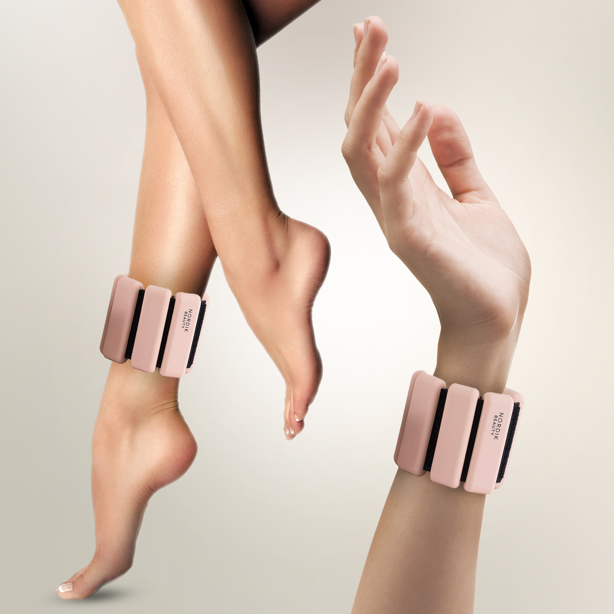 1x Pair of 500g Wrist and Ankle Weights