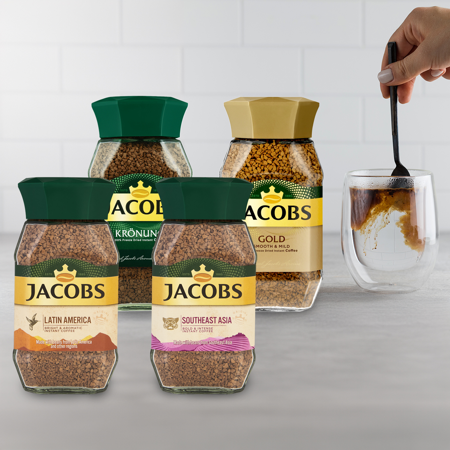 2x 200g Instant Coffee Jars